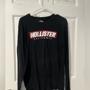 Hollister logo long sleeve shirt